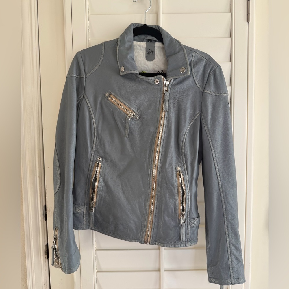 NWOT - Gipsy Leather Biker Jacket